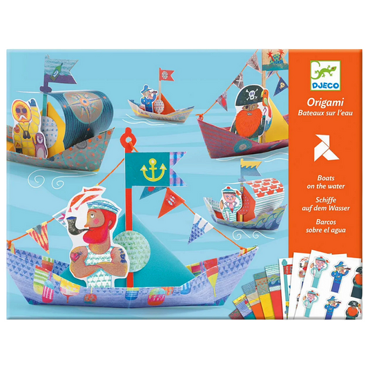 Floating Boats Origami Kit