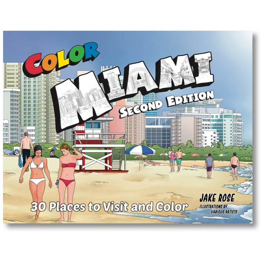 Color Miami Second Edition Coloring Book