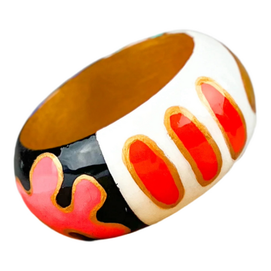 Yin & Yang Bangle by Angela Bolaños