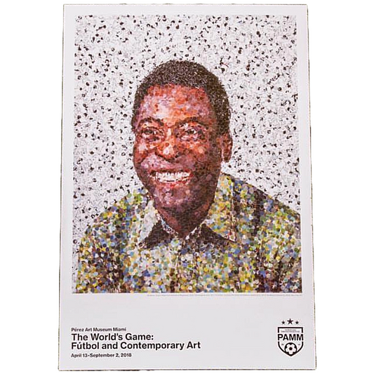 Vik Muniz Poster Edson (Pele)