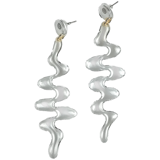 Can't Handle These Curves Squiggle Earrings
