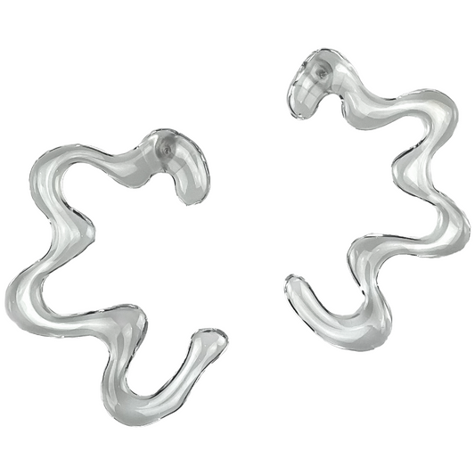 Halfsies Squiggle Drop Earrings