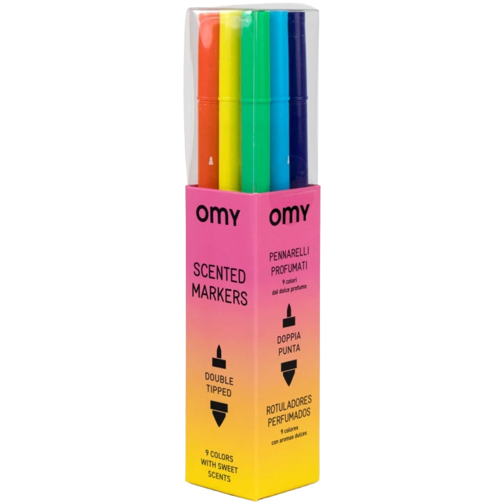 Scented Markers - Set of 9