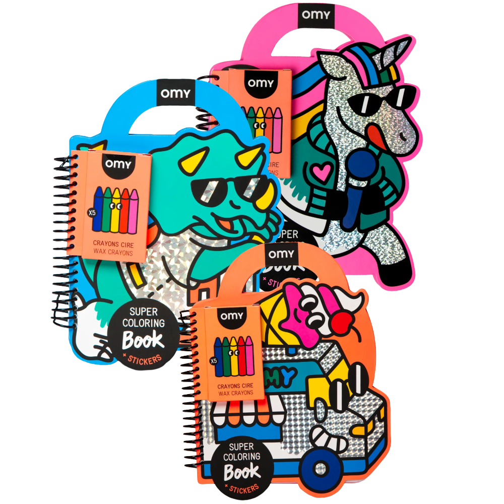 Coloring & Sticker Book