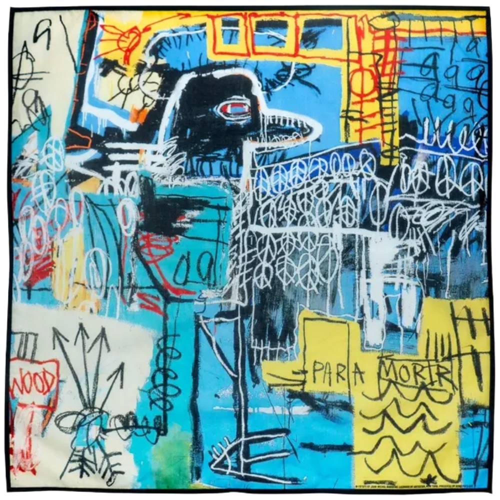 Jean-Michel Basquiat “Bird on Money” Bandana