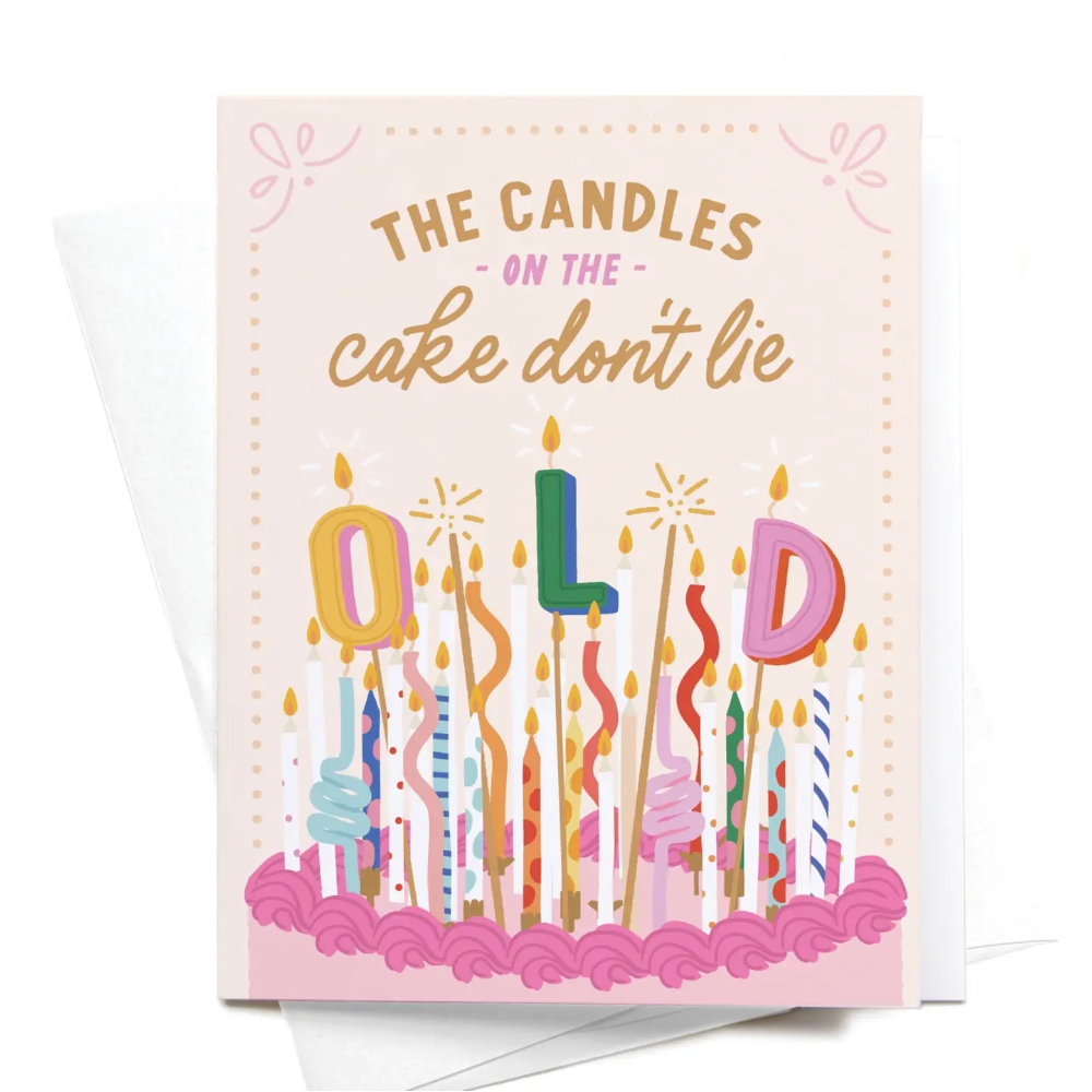 The Candles On the Cake Don’T Lie - Birthday Card