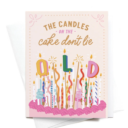 The Candles On the Cake Don’T Lie - Birthday Card