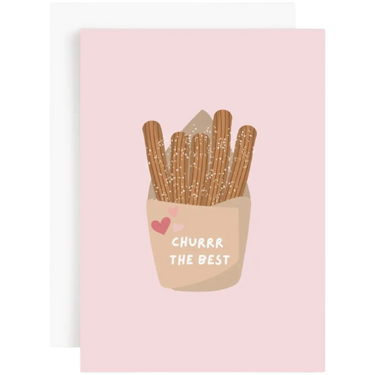 Churrr the Best - Spanish Love and Friendship Card