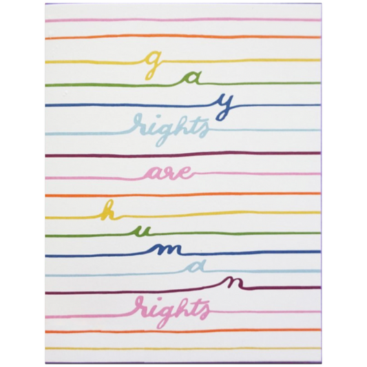 Gay Rights are Human Rights - Love and Friendship Card
