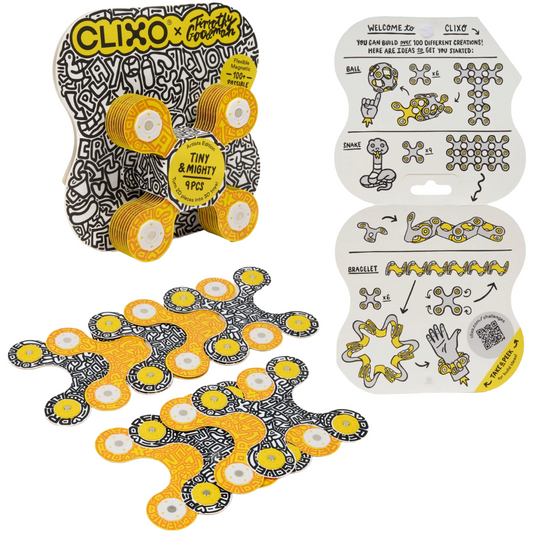 Clixo Magnetic Toy - Artist Edition: Timothy Goodman
