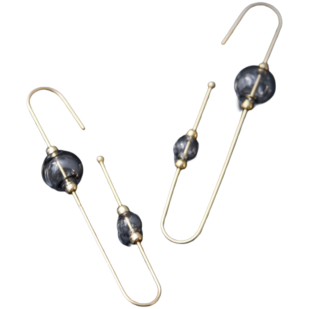 Harp Hoop Earrings