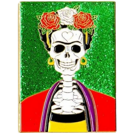 Frida Muerte Enamel Pin