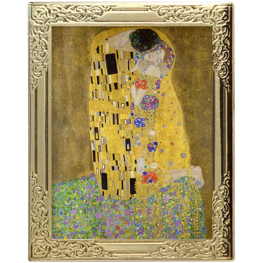 Art Frame Pin - The Kiss By Gustav Klimt