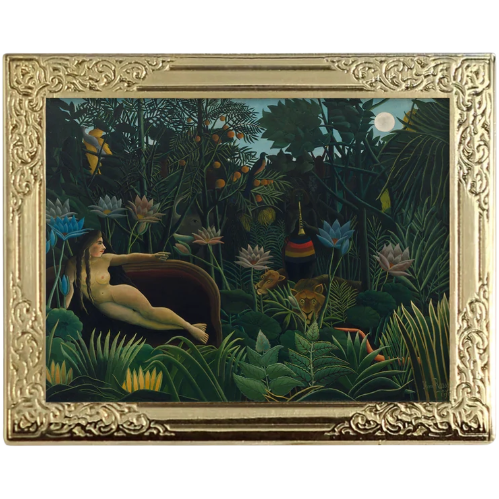 Art Frame Pin - The Dream By Henri Rousseau