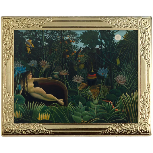 Art Frame Pin - The Dream By Henri Rousseau