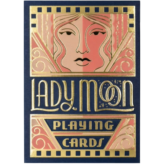 Lady Moon Playing Cards