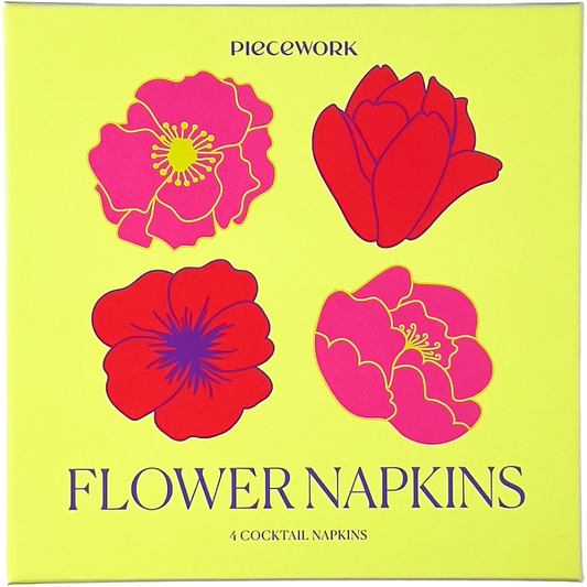 Flower Cocktail Napkins
