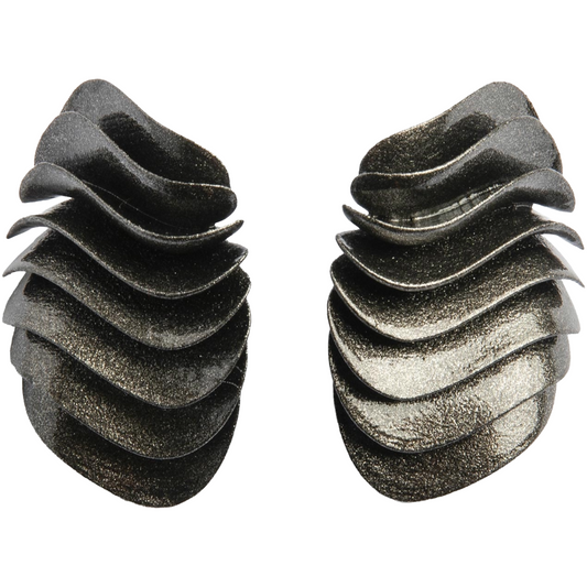 Athena Earrings - Gunmetal