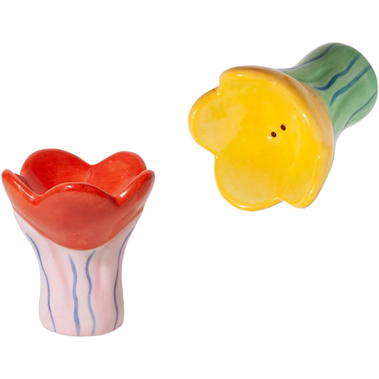Bloom Salt and Pepper Shakers