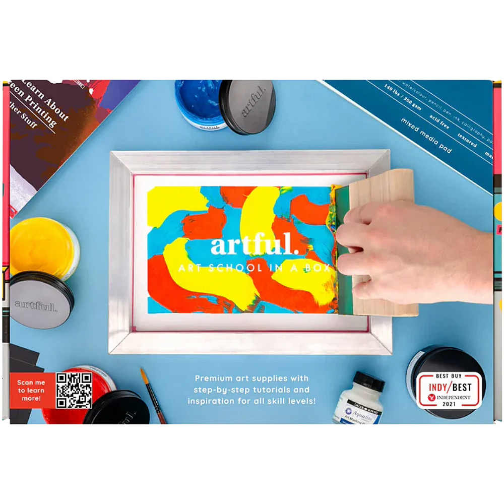 Artful: Art School in a Box - Screen Printing Edition