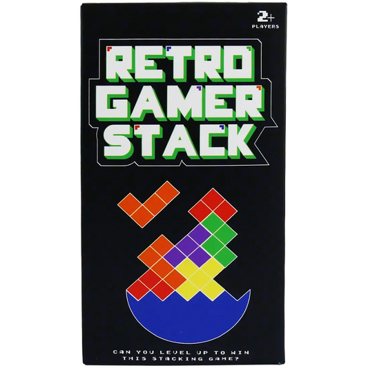 Retro Gamer Stacking Game