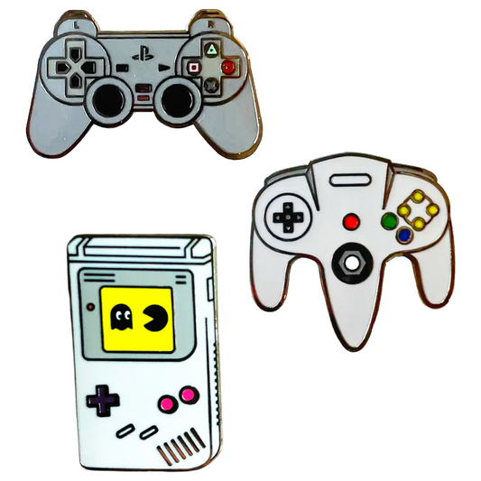 Gamer Enamel Pins