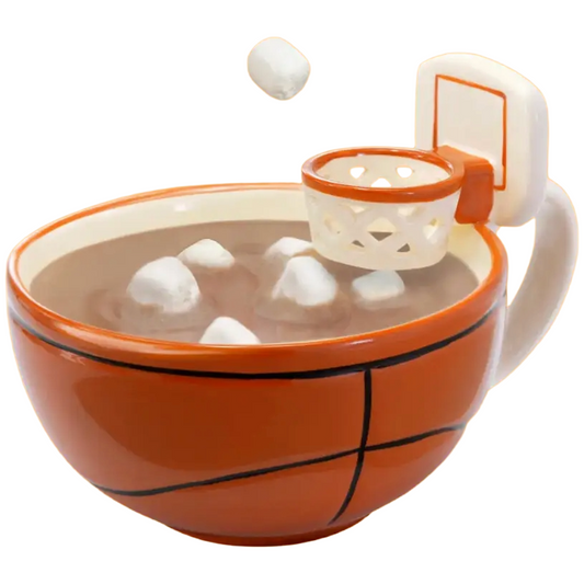 Basketball Mug with A Hoop