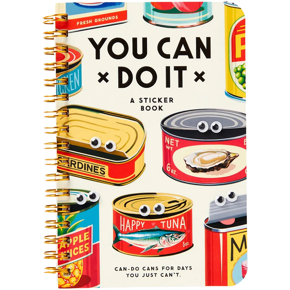 You Can Do It Googly Sticker Book