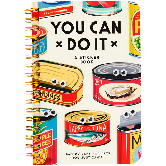 You Can Do It Googly Sticker Book