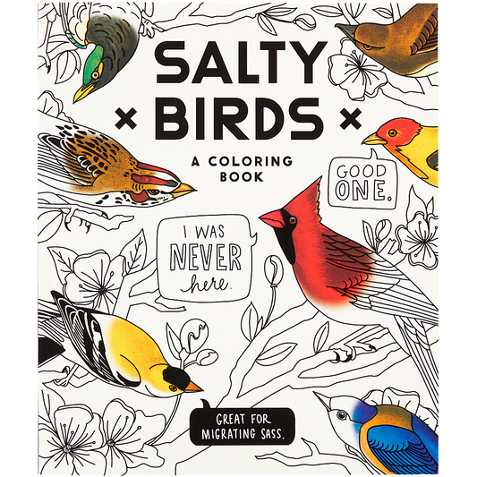 Salty Birds Coloring Book
