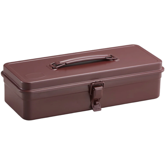 Toyo Steel Flat Top Toolbox - Antique Brown