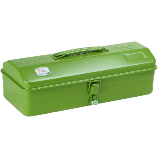 Toyo Steel Stackable Angle Top Box - Green