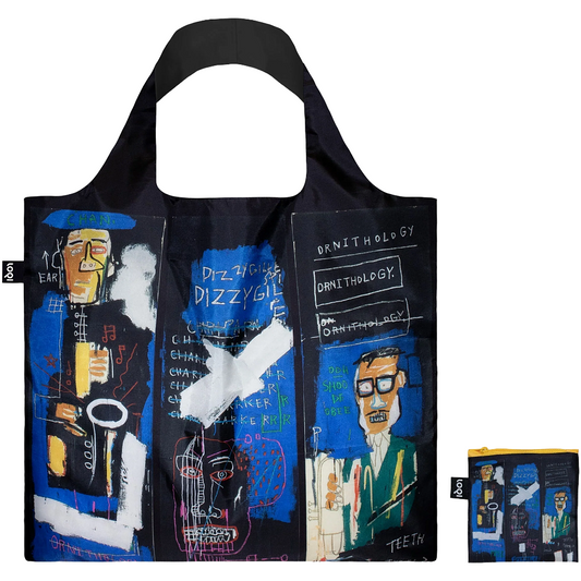 Jean-Michel Basquiat Horn Players Recycled Bag