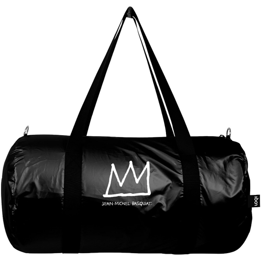 Jean-Michel Basquiat Crown Black Metallic Weekender