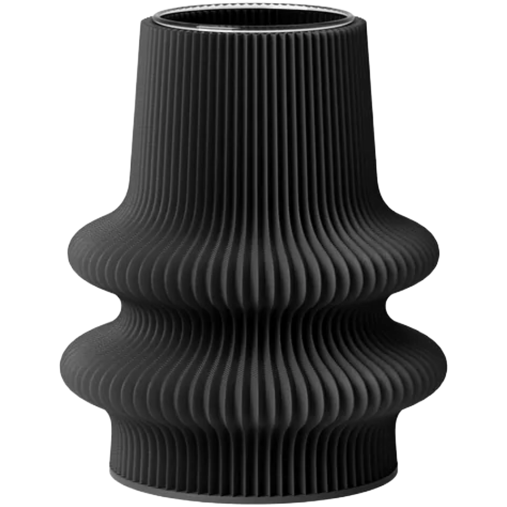 Recozy Tower 1 Vase - Midnight Black