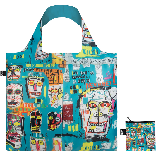 Jean-Michel Basquiat Skull Recycled Bag