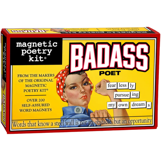 Badass Poet Magnetic Poetry Kit