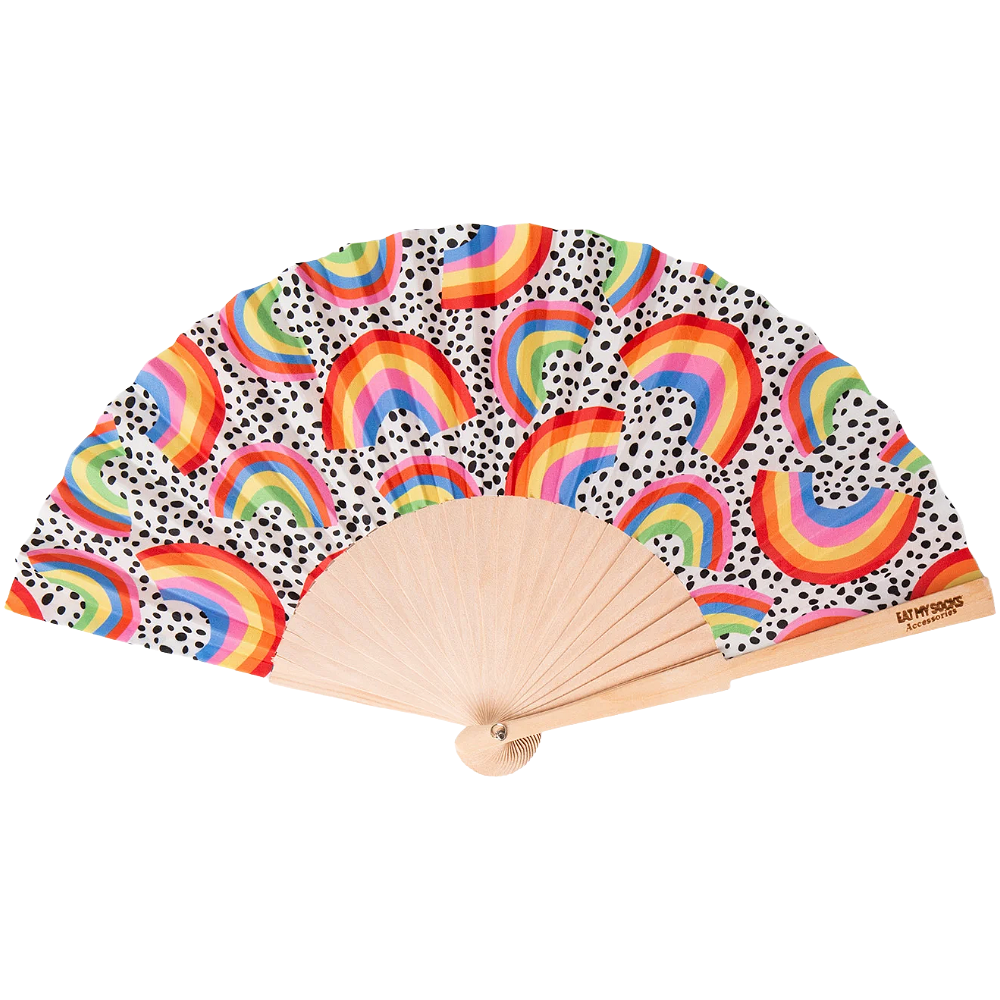 Happy Days Hand Fan