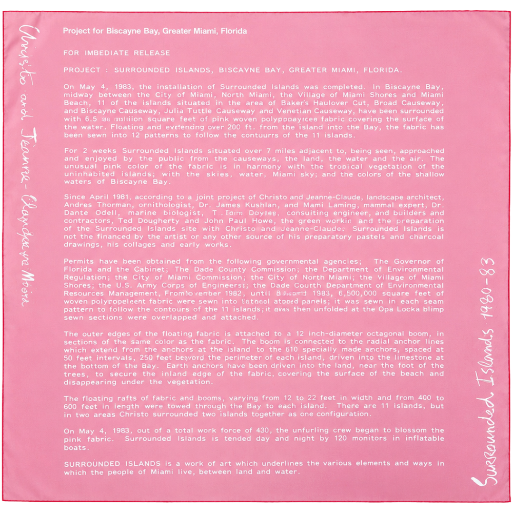 Christo X Jane Carr Scarf