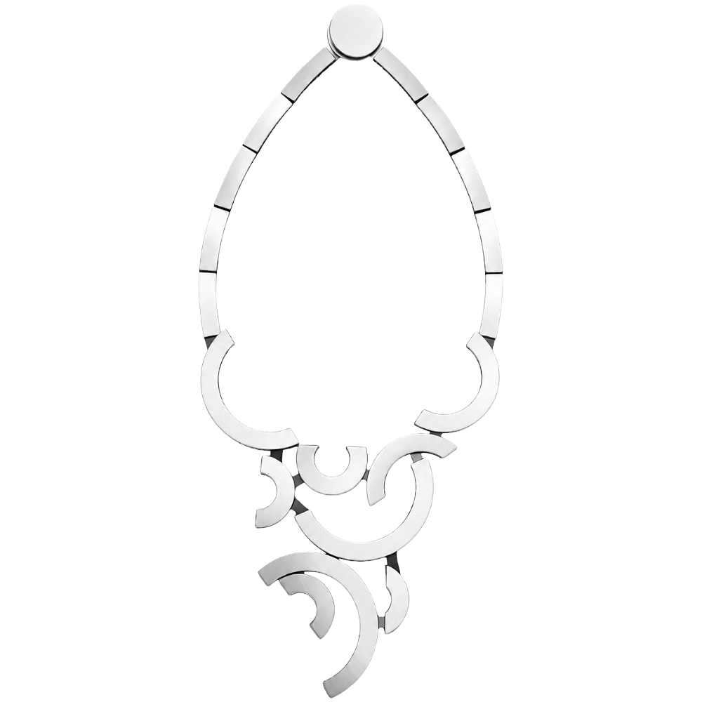 Mies Orbit Necklace - Silver