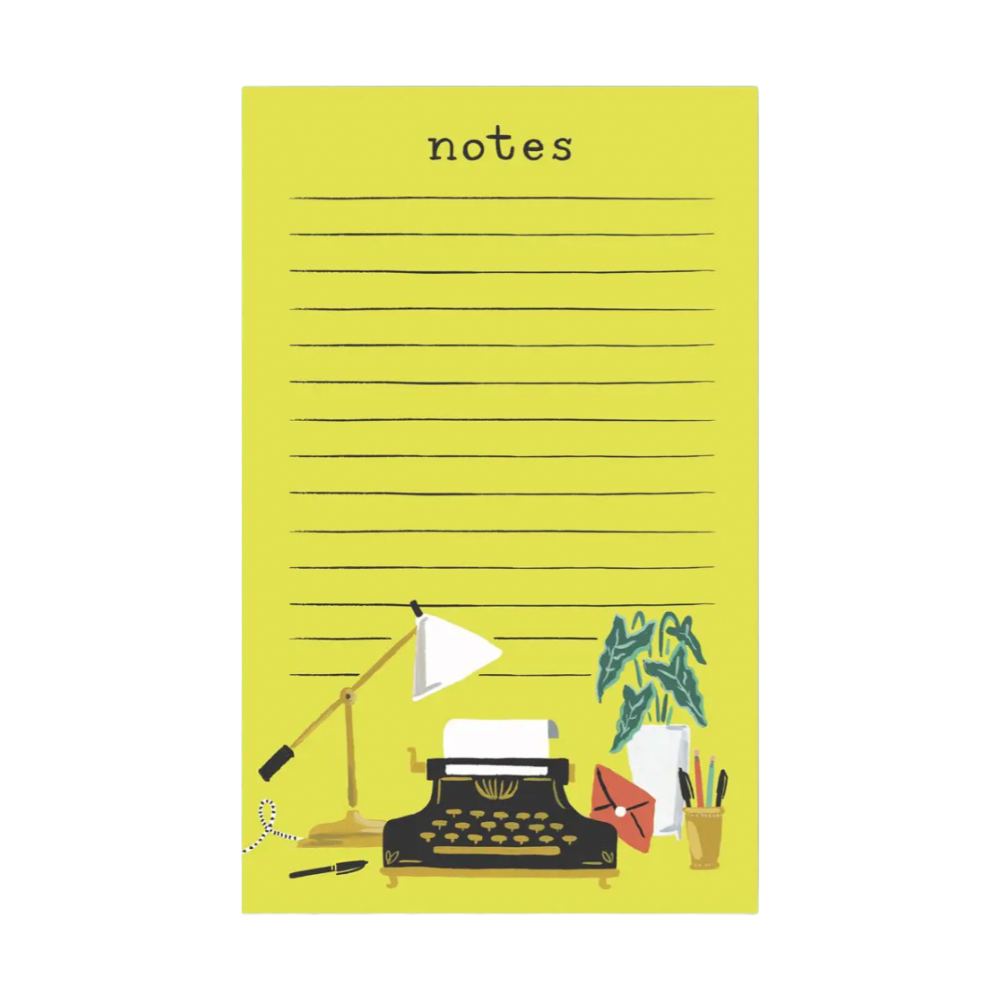 Typewriter Notepad