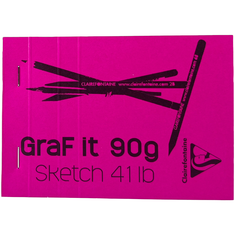 Clairefontaine Graf-It Sketchpads - 4x6