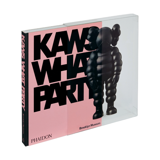 KAWS: WHAT PARTY (Black on Pink edition)