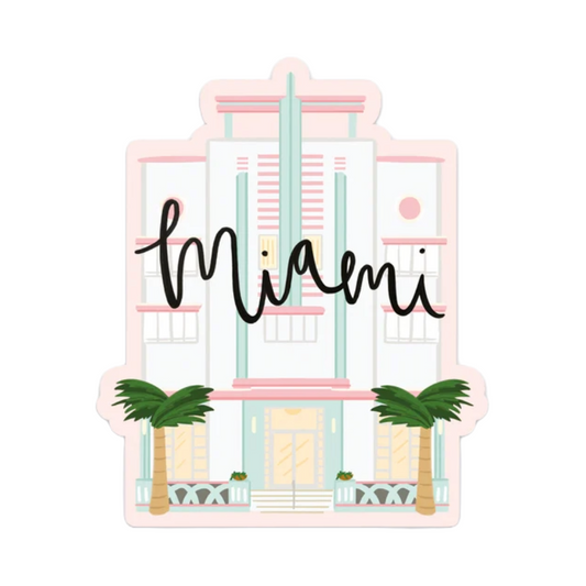 Miami Vinyl Sticker