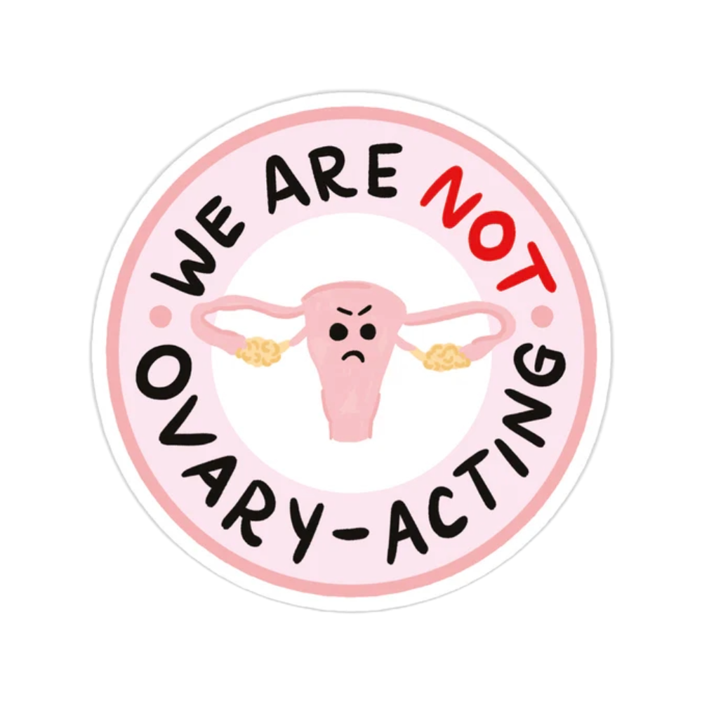 Ovary-Acting Vinyl Sticker