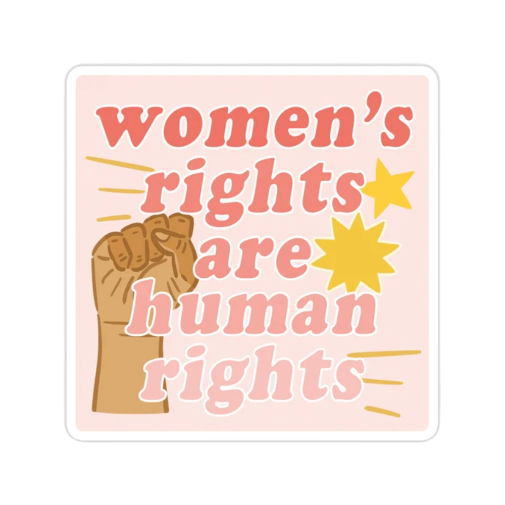 Women's Rights Vinyl Sticker – PAMM Shop