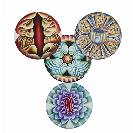 Judy Chicago Coasters (Set of 4)