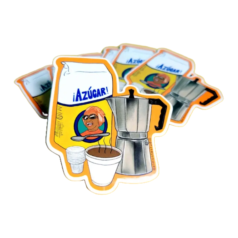 Azucar Vinyl Sticker