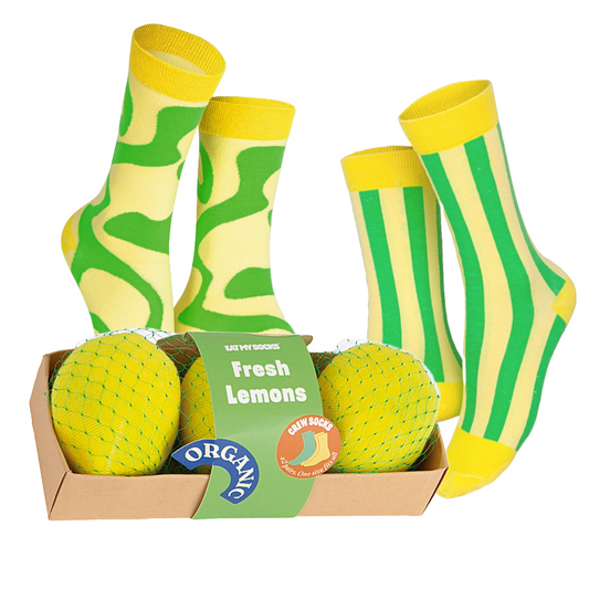 Eat My Socks: Fresh Lemons (2 Pairs)