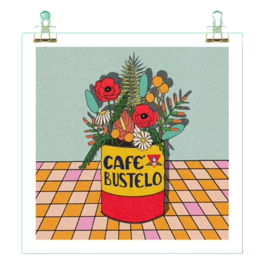 Cafe Bustelo Print